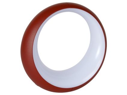 Zemitě červená nabíjecí stolní LED lampa Fermob Hoopik 24 cm