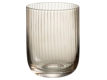 Oranžová sklenice J-line Urana 260 ml