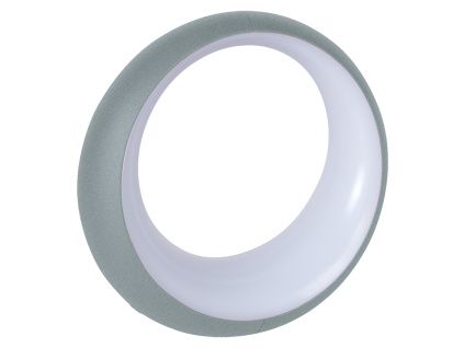 Popelavě šedá nabíjecí stolní LED lampa Fermob Hoopik 24 cm