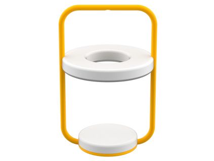 Žlutá nabíjecí stolní LED lampa Fermob Ulli 30 cm