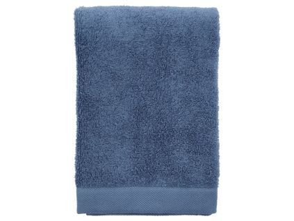 Modrý bavlněný ručník Comfort 50 x 100 cm