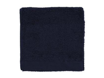 Tmavě modrý bavlněný ručník Comfort 40 x 60 cm