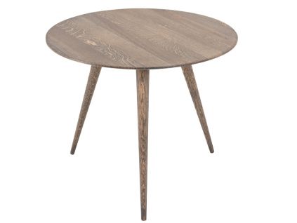 Tmavý dubový odkládací stolek Arp 55 cm