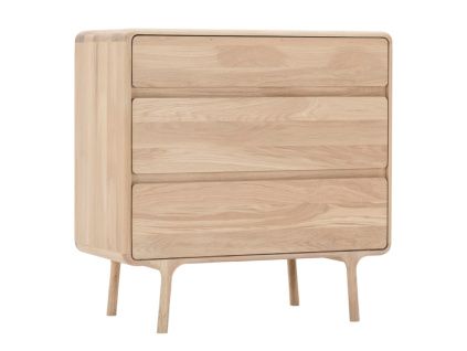 Dubová komoda Fawn 90 x 45 cm