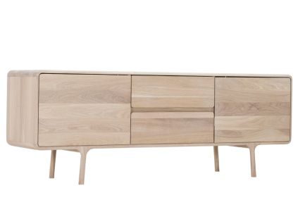 Dubový TV stolek Fawn 180 x 45 cm