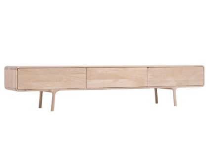Dubový TV stolek Fawn II. 220 x 45 cm