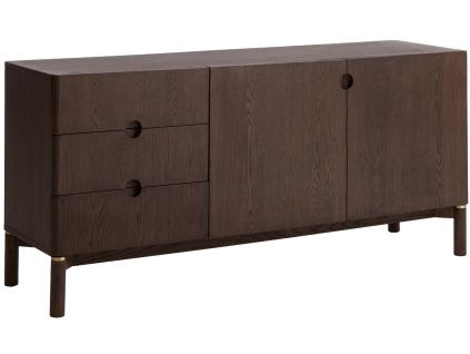 Dubová komoda Arun 160 x 45,5 cm