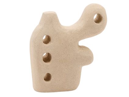 Béžová kamenná soška Kave Home Arif 20 cm