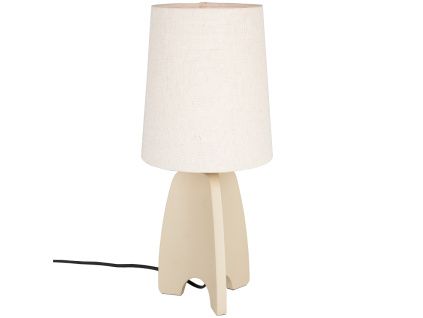 Béžová betonová stolní lampa ZUIVER SABA