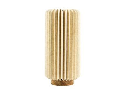 Béžová stolní lampa Zuki