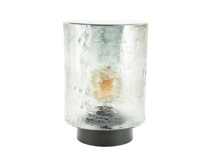 Skleněná stolní lampa Silon 33 cm