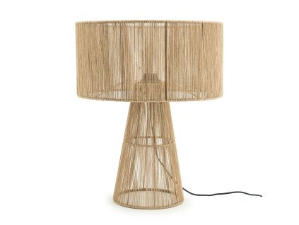 Jutová stolní lampa Oshu