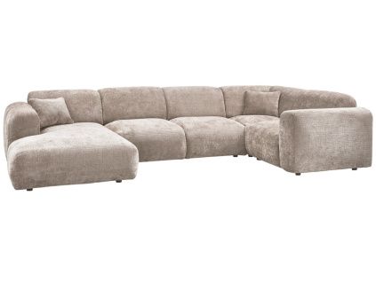 Rohová pohovka Zephyr 345 cm, pravá