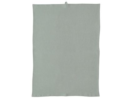 Zelená lněná utěrka Pure Linen 50 x 70 cm