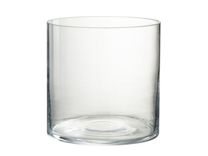 Skleněná váza J-line Mikko 20 cm