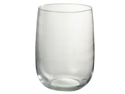Skleněná váza J-line Mikko 25 cm II.