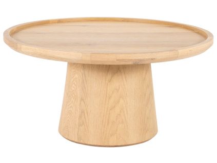 Dubový konferenční stolek Leia 80 cm