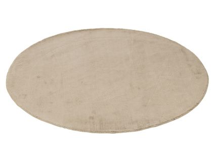 Béžový kulatý koberec J-line Orra 150 cm