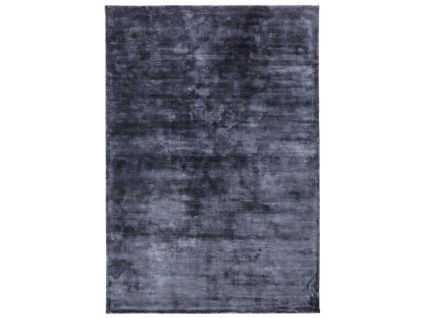 Tmavě modrý koberec Plain 160 x 230 cm