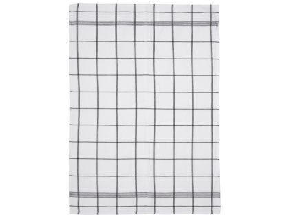 Bílá bavlněná utěrka Minimal 50 x 70 cm