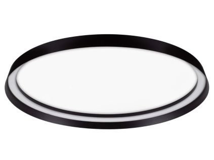 Černé kovové stropní LED světlo Nova Luce Ormi 60 cm