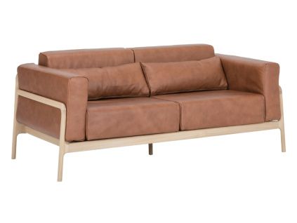 Kožená pohovka Fawn 180 cm