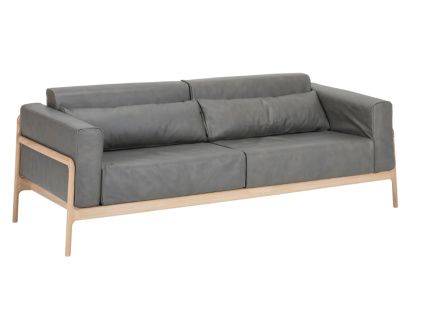 Kožená pohovka Fawn 210 cm