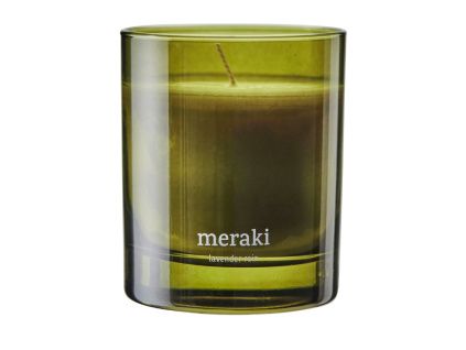 Sójová vonná svíčka Meraki Lavender Rain 200 g