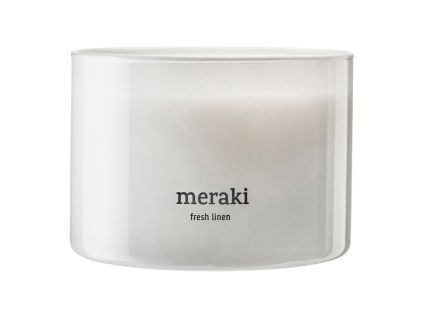 Sójová vonná svíčka Meraki Fresh Linen 340 g