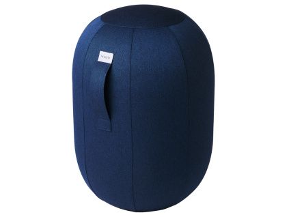 Modrá balanční stolička VLUV KAPSUL LEIV 52 cm