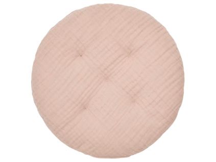 Růžový bavlněný polštář Kave Home Laily 30 cm