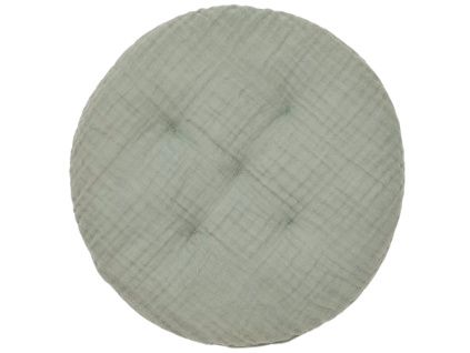 Zelený bavlněný polštář Kave Home Laily 30 cm