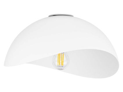 Bílé kovové stropní světlo Nova Luce Opsi 30 cm