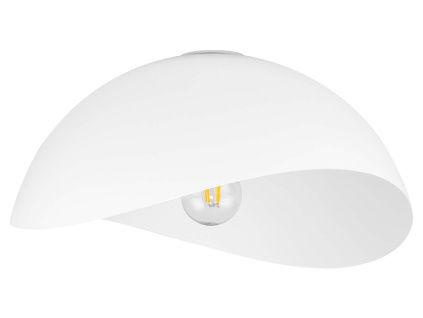 Bílé kovové stropní světlo Nova Luce Opsi 40 cm