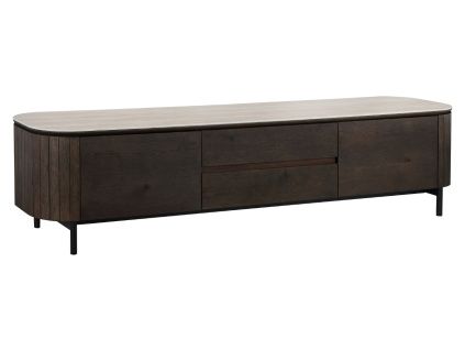 Dubový TV stolek Ritz 199,5 x 44,5 cm
