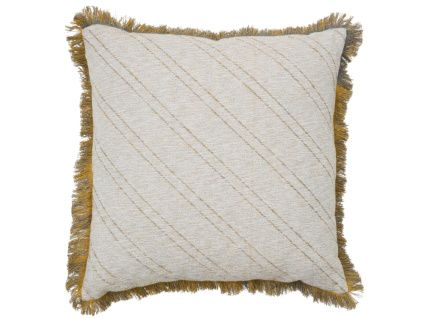 Béžový bavlněný povlak na polštář Kave Home Cral 45 x 45 cm