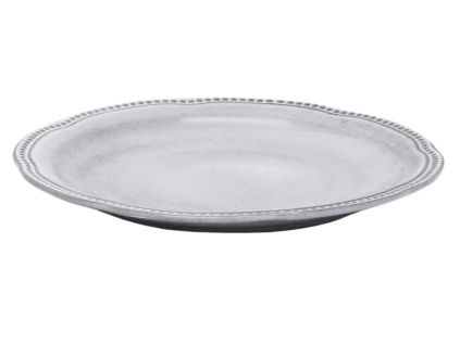 Modrý keramický talíř Kave Home Dovec 27 cm