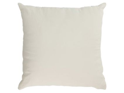Bílý lněný povlak na polštář Kave Home Elmina 45 x 45 cm