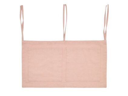 Růžový bavlněný organizér Kave Home Laily 25 x 45 cm