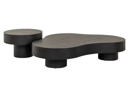 Set dubových konferenčních stolků Bogor 143x95/60 cm