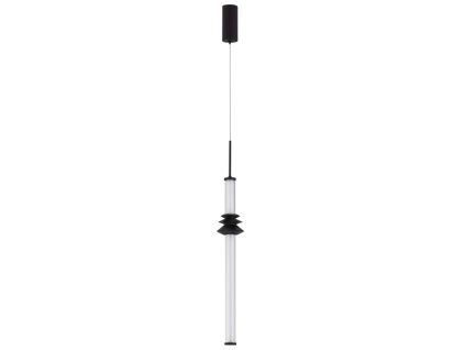 Černé závěsné LED světlo Nova Luce Atmosfera 8 cm