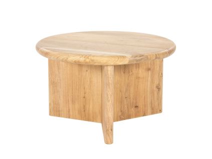 Dřevěný konferenční stolek Leoti 60 cm