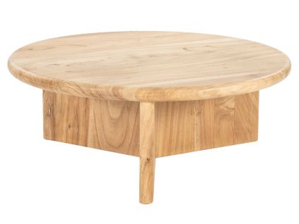 Dřevěný konferenční stolek Leoti 80 cm