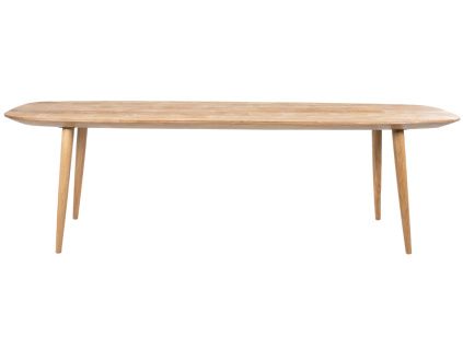 Teakový jídelní stůl Tabassum 260 x 100 cm