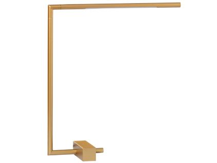 Zlatá kovová stolní LED lampa Nova Luce Raccio