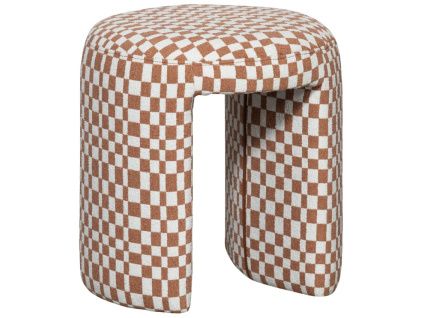 Oranžová čalouněná stolička Charlie 47 cm