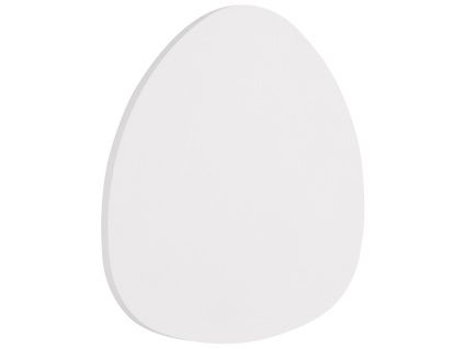 Bílé kovové nástěnné LED světlo Nova Luce Atena 24,8 cm