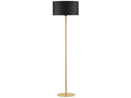 Černo-zlatá stojací lampa Nova Luce Sibnia 164,8 cm