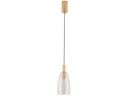 Skleněné závěsné LED světlo Nova Luce Imatia 14,5 cm