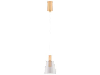 Skleněné závěsné LED světlo Nova Luce Imatia II. 14,5 cm